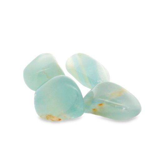Lemurian Aquatine Calcite Tumbled - Image 3