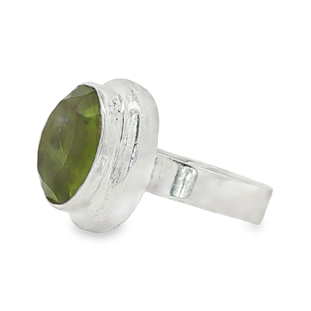 Peridot Oval Ring 8.9g - Image 3