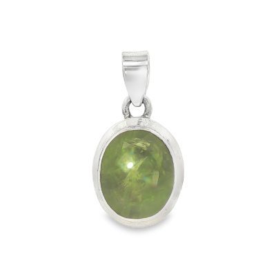 Peridot Oval Pendant 8.7g