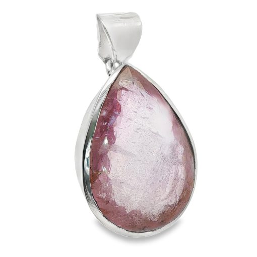 Kunzite Peardrop Pendant 25.9g - Image 2
