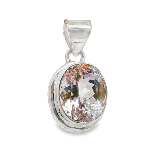 Kunzite Oval Pendant 9.8g - Image 2