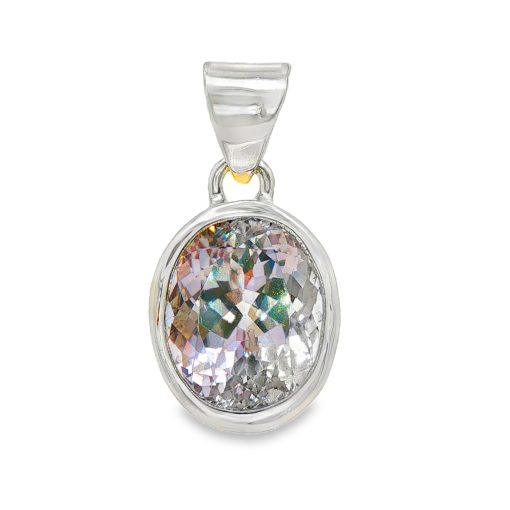 Kunzite Oval Pendant 9.8g