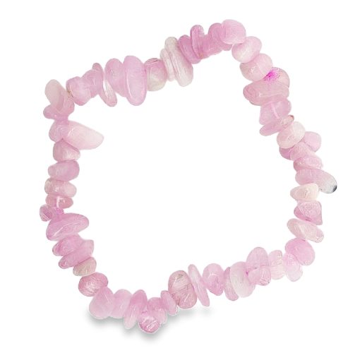Kunzite Smooth Chip Bracelet