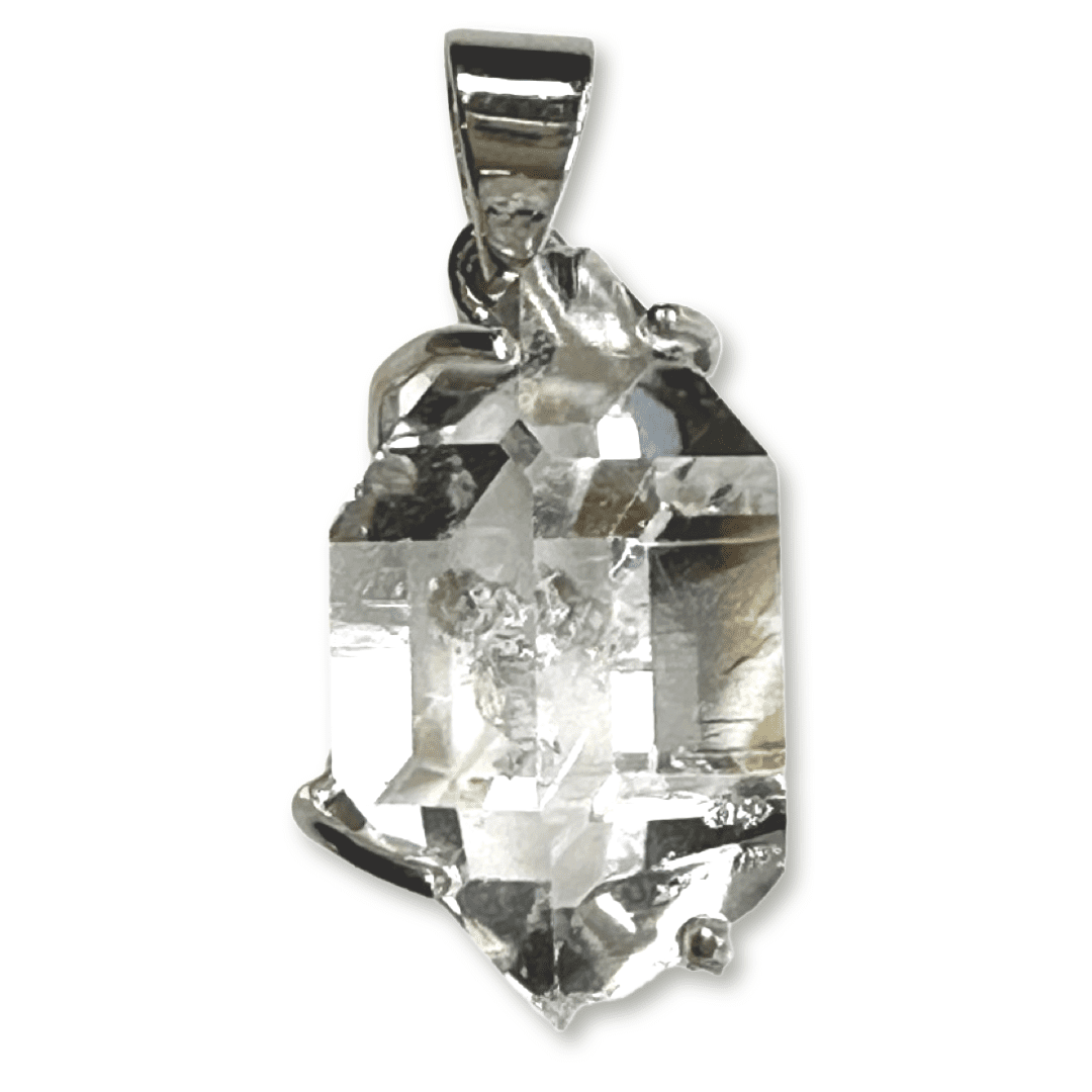 Herkimer Diamond Pendant 7.9g Happy Glastonbury Crystals & Gems