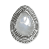 Rainbow Moonstone Ring Fancy Set - Size P - Image 3