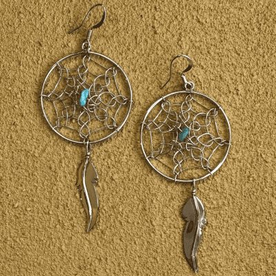 Dream Catcher Earrings N404