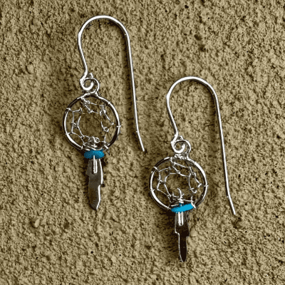 Dream Catcher Earrings N406