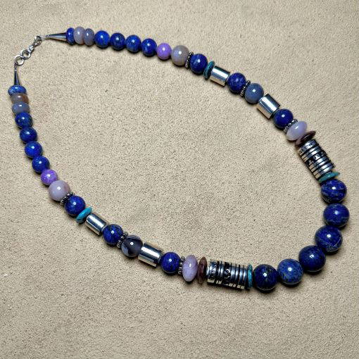 Tommy Singer Lapis Necklace - Image 2