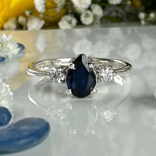 Superior Nepalese Kyanite Peardrop Ring - Image 2