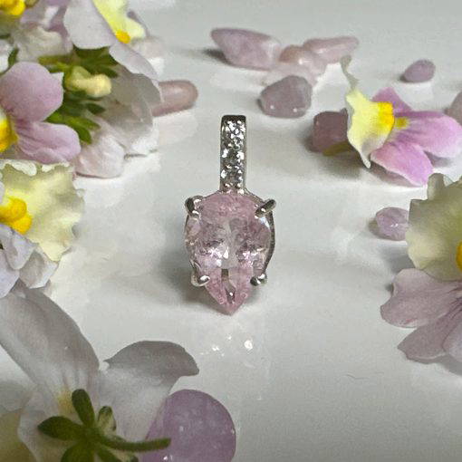 Superior Madagascan Morganite Pendant 3.4g - Image 2