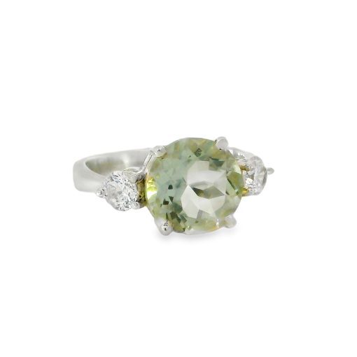 Prasiolite Round Ring 4.4g - Image 2