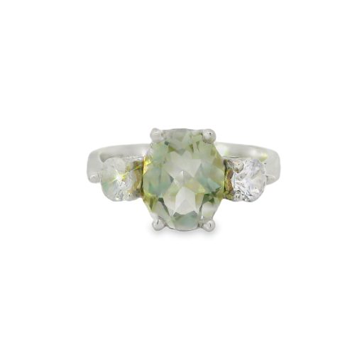 Prasiolite Oval Ring 2.5g