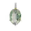 Prasiolite Oval Pendant 3.6g