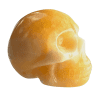 Orange Calcite Skull 47g - Image 2