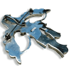 Inlaid Eagle Dancer Brooch/Pendant by Jonathan Beyuka - Image 2