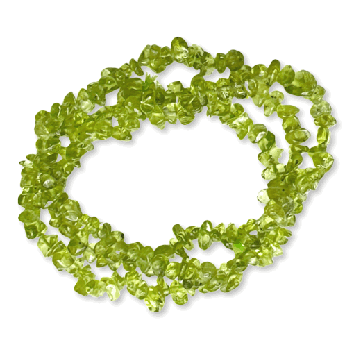 Peridot chip bracelet - Image 2