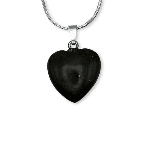 Avalon Stone Small Puff Heart Pendant