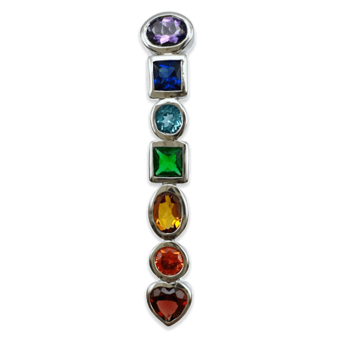 Chakra Geometric Design Pendant