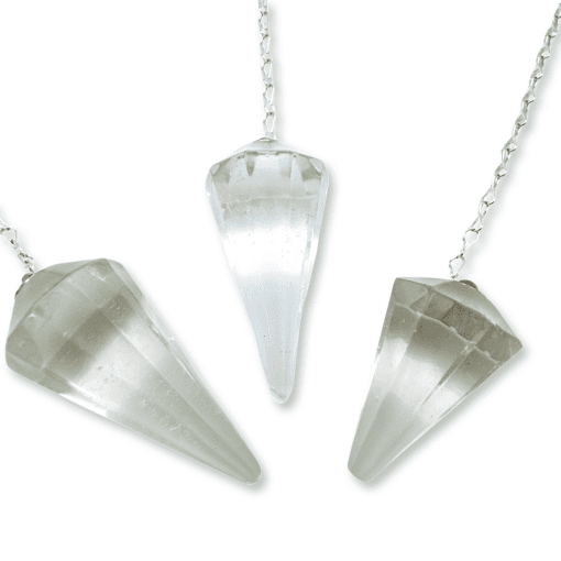 Clear Quartz Pendulum