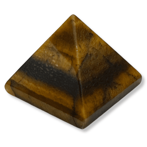 Tigers Eye Golden Pyramid