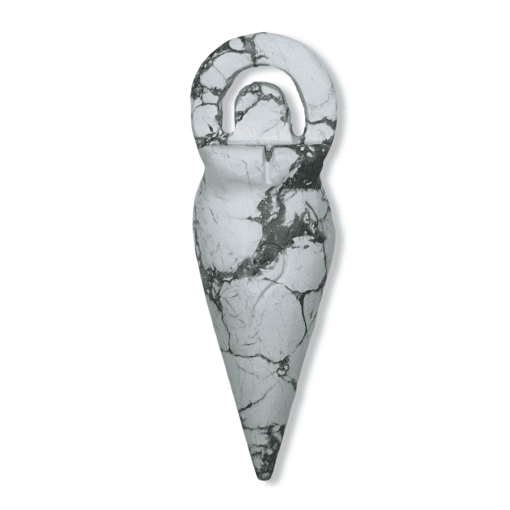 White Howlite Goddess