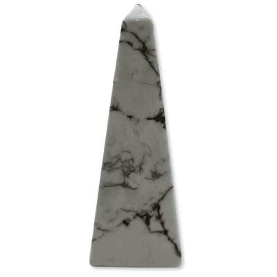 White Howlite Obelisk