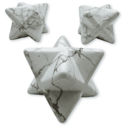 White Howlite Merkabah