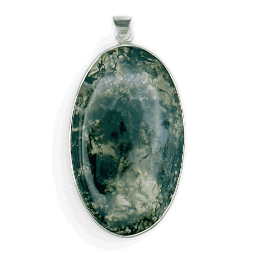 Moss Agate Pendant 10.8g