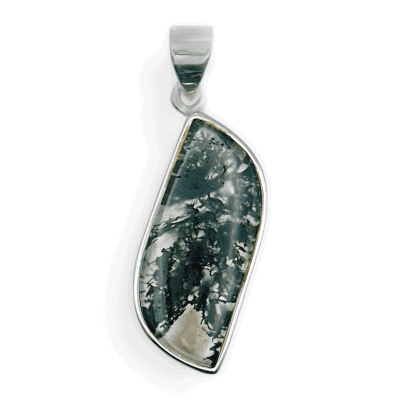 Moss Agate Pendant 5.2g