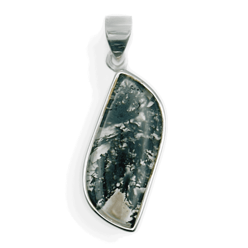 Moss Agate Pendant 5.2g