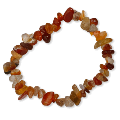 Carnelian Chip Bracelet