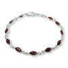 Garnet Marquise Bracelet