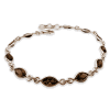 Smoky Quartz Marquise Bracelet