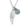 Moonstone Angel Wing Necklace