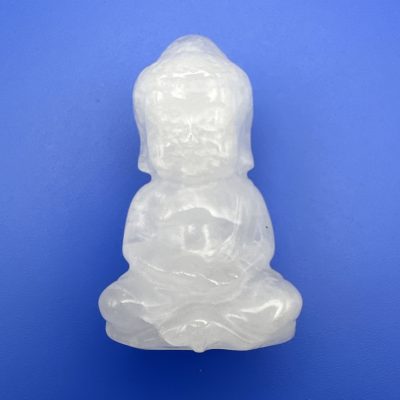 Clear Quartz Baby Buddha Meditating