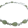 Prehnite Peardrop Bracelet 5.3g - Image 3