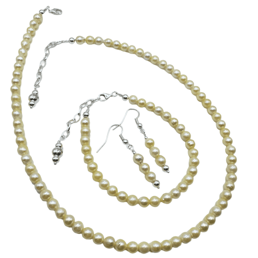 Natural Japanese Saltwater Akoya Pearl Set