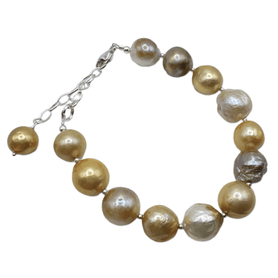 Freshwater Cultured Pearl Bracelet 38g