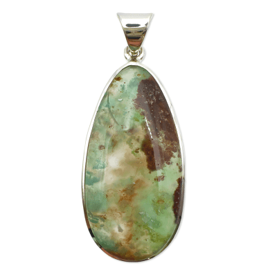 Aquaprase (Chalcedony) Pendant 11.3g