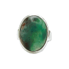 Aquaprase (Chalcedony) Oval Ring Size Q - Image 2