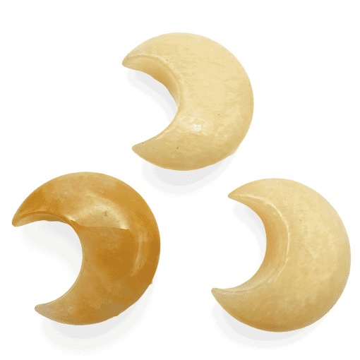 Orange Calcite Pocket Moon 10.6g