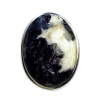 Lepidolite Oval Ring 11.6g Size N - Image 2