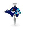The Sunface Bear And Feather Pendant 6.8g - Image 2