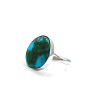 Turquoise Navajo Ring By Gilbert Tom Size N 3.7g - Image 2