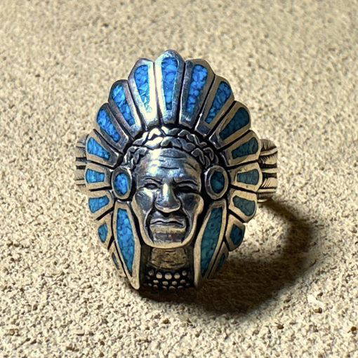 Turquoise Ring Size R 12.6g