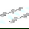 Lemurian Aquatine Calcite Bracelet 18.4g - Image 2
