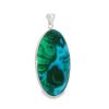 Chrysocolla Malachite Pendant 10.7g - Image 2