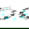 Chrysocolla Malachite Bracelet 18.4g