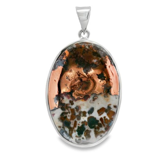 Copper Dolomite Pendant 16.4g