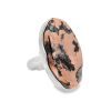 Copper Dolomite Ring Size Q